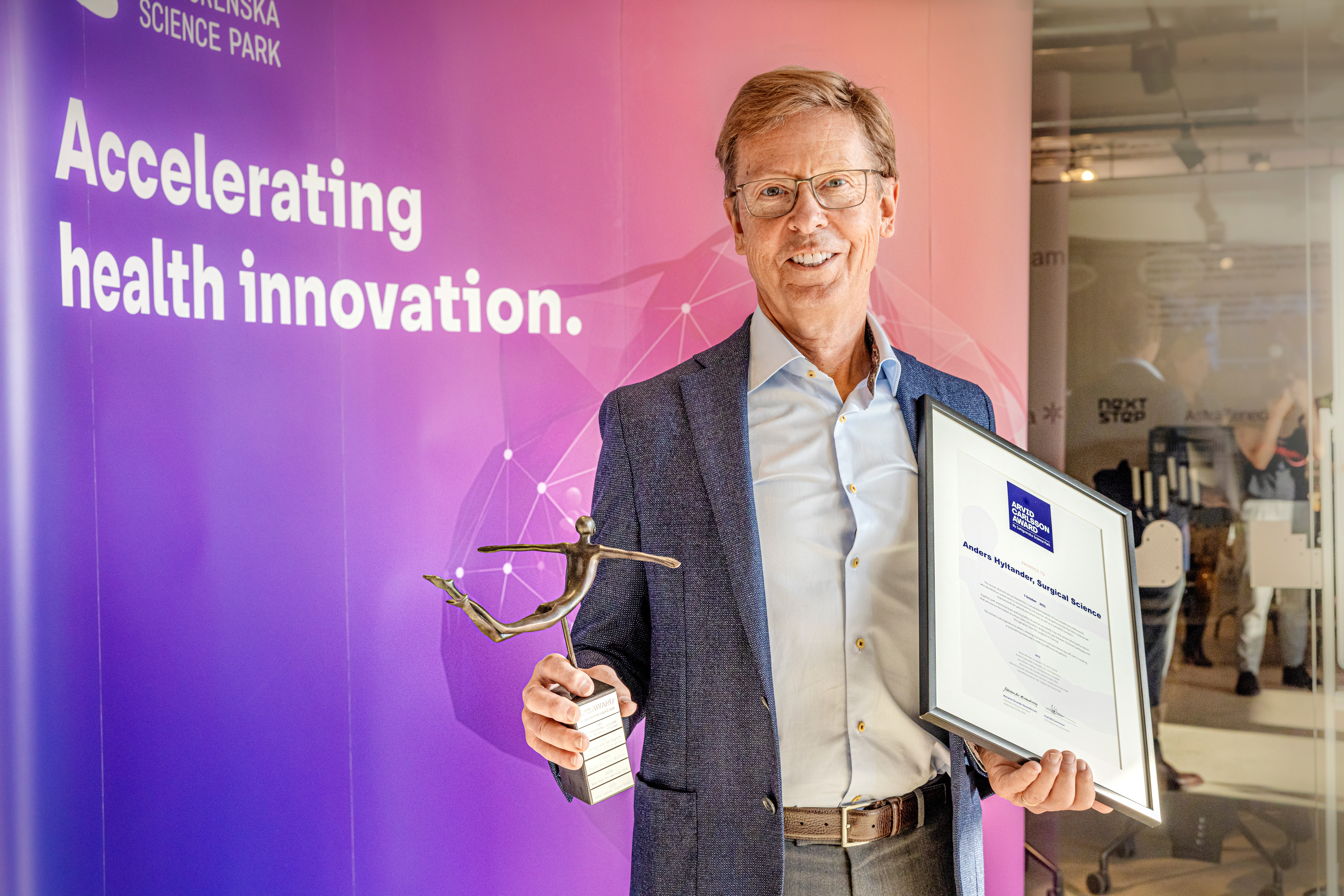 Arvid Carlsson Award Anders Hyltande